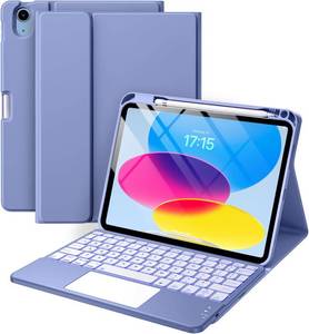 lot 4304 image: Harvopu for iPad A16 11th10th Generation Case with Keyboard, Folio Cover