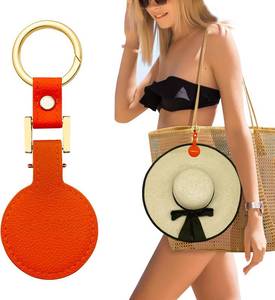 lot 4371 image: Hat Clip for Travel, 360  Swing, Hands-Free Hat Hooks, Gift Box, Tangerine