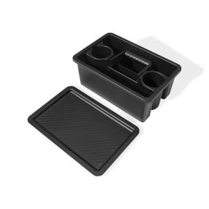 lot 22519 image: Weber Works Caddy with Tray Lid Black Accessory Organizer