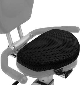 lot 22535 image: 3 Recumbent Bike Seat Cushion, Anti-Slip Pad with Strap & Silicone Grip