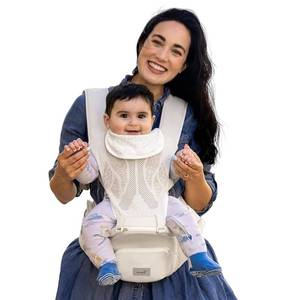 lot 22552 image: Grownsy Safety-Certified 3D Knit Baby Carrier Newborn to Toddler, Beige
