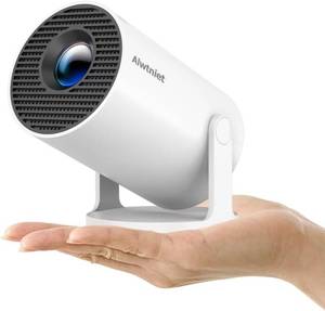 lot 22585 image: HY300Pro Mini Projector WiFiBluetooth, 4K, Android 14, HDMIUSB