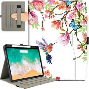 lot 22602 image: for iPad Air 13 inch Case (M4M3M2), iPad Pro 12.9 inch Case, Hummingbird