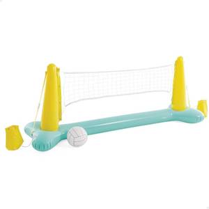 lot 22607 image: Intex 56508EP Inflatable Floating Swimming Pool Toys Volleyball Game, Green