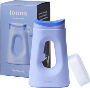 lot 22658 image: Loona Premium Female Urinal - Quiet No-Splash - BedsideTravel