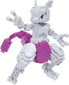 lot 22668 image: nanoblock - Pok mon - Mewtwo Deluxe Edition, Pok mon Series Building Kit