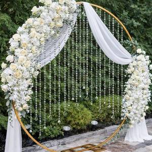 lot 22682 image: 24 Pcs 39 Inch Clear Acrylic Crystal Garland Strands