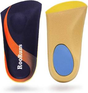 lot 22690 image: RooRuns Plantar Fasciitis Insoles for Men Women,Orthotic Inserts 34 Length