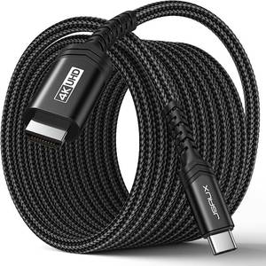 lot 22705 image: JSAUX USB C to HDMI Cable 10FT, 4K60Hz USB 3.1 Type C HDMI 2.0 Cord Black