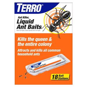 lot 22707 image: TERRO Liquid Ant Killer Bait Stations, 18-Count, Indoor Ant Traps, T300-3SR