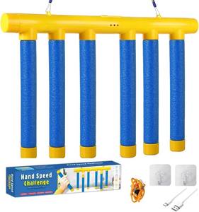 lot 22727 image: RVOGJP Reflex Drop Sticks Game, Hand-Eye Coordination Training Toy, 3 Modes