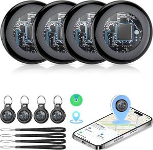 lot 22766 image: Air Tracker Tags-4 Pack (iOS Only), Apple MFi Certified Key Finder