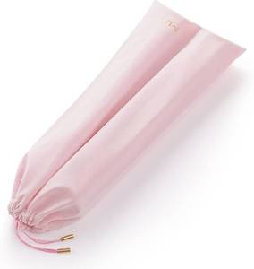lot 22775 image: Mahjong Rack & Pusher Storage Bag, 2 Compartments, Velvet Drawstring (Pink)