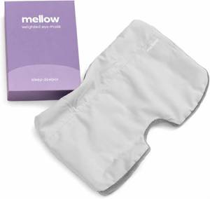 lot 22784 image: Mellow Weighted Sleep Eye Mask for Sleeping, Naps & Relaxation, Washable