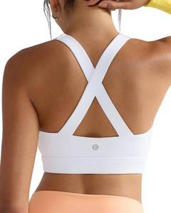 lot 22788 image: RUNNING GIRL Sports Bra for Women, Molded Cups, High-Impact with Pads Medium