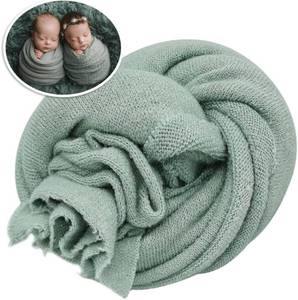 lot 22821 image: Newborn Posing Wrap - Soft Stretch Knit Photography Blanket for Babies