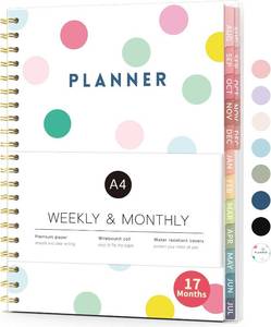 lot 22860 image: Forvencer 17 Month Academic Planner 2026-2027, Aug 2026-Dec 2027, 8.5x11