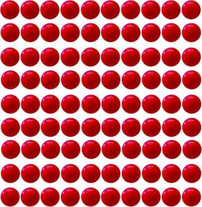 lot 22867 image: 90PCS Marble Balls, 916 inch (14mm) Plastic - Chinese Checkers, Marble Run