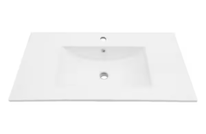 lot 5701 image: 18x36 Ceramic Drop In Bathroom Sink - Retail $0