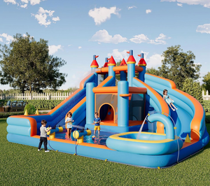 lot 5755 image: Bounce House, Inflatable Bouncer untested may vary from stock photo  - Retail $0