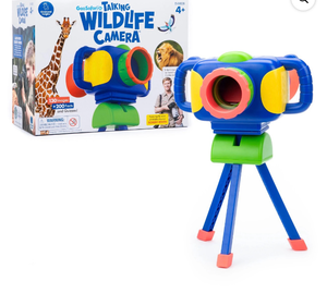 lot 5763 image: GeoSafari Talking Wildlife Camera EI-8808 - Retail $0