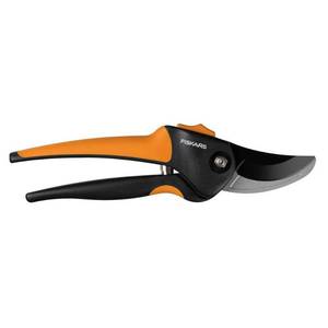 lot 5775 image: 34 in. Cut Capacity 9.4 in. Steel Blade Bypass Pruning Shears with SoftGrip Handles - Retail $18