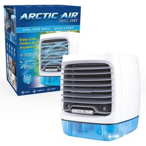 lot 5783 image: Arctic Air Chill Zone Portable AC Unit, 1200 BTU, 4 Speeds, Multidirectional Air Flow, As Seen on TV, ETL Listed - Retail $50