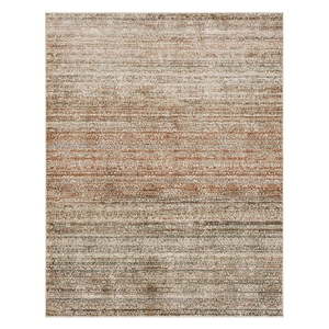 Mohawk Home Nora Plush Pile Machine Woven Stain/Fade Resistant Fringed Abstract Indoor Area Rug   Ombre  7  10  x 10  1 - Retail: $225