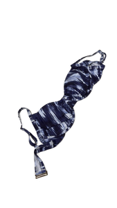 lot 5803 image: Womens One-Piece Swimsuit Blue Plaid Striped Pattern Anne Cole large  - Retail $0