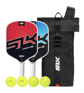 lot 5873 image: Selkirk Prime X Pickleball Paddle Set 2 Paddles (no balls) - Retail $0