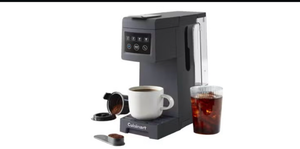lot 5878 image: Cuisinart Single Cup Hot and Cold Brew Coffee Maker - Retail $0