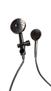 lot 5896 image: Kohler Shower Head and Hand Shower Combo Set with Flexible Hose - Retail $0