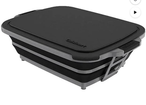 lot 5912 image: Cuisinart 4-in-1 Expandable Prep and Serve Tub cmt-1306 - Retail $0
