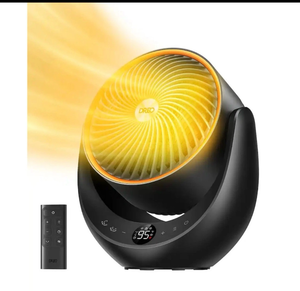 lot 5932 image: Dreo 13 Portable Space Heater 1500W Osc Ceramic Electric Heaters Fan for Home - Retail $0