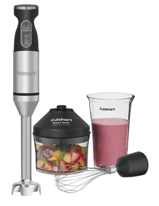 lot 5934 image: Cuisinart Smart Stick Variable Speed Hand Blender in Silver - Retail $0