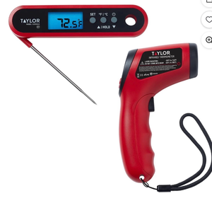 lot 5946 image: Taylor 2 Piece Digital Thermometer Set - Retail $0