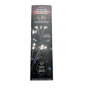 lot 5949 image: Solar Firefly Lights Outdoor Garden Lights 32 LED Waterproof Swaying Solar Lights for Yard Pathway Patio Landscape Lighting - Retail $37