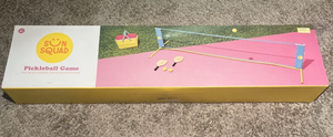 lot 5955 image: Pickle Ball Game Lawn Sports Set - Sun Squad w 2 Paddles 3 Pickle balls & Bag - Retail $0
