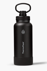lot 5969 image: ThermoFlask Insulated Water Bottle with Straw Lid - Retail $0
