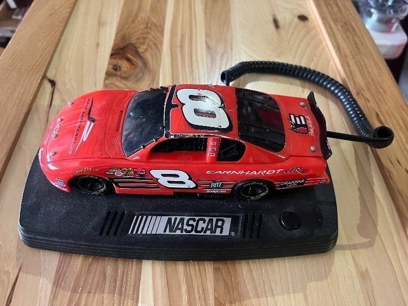 lot 101 image: The Intimidator Nascar Dale Earnhardt Unique Phone - Great Collectors Item