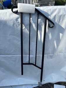 lot 55 image: Fortin IronWorks - Professional Quality Steel Hand Rail - One step