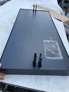 lot 48 image: 2 x 4 Low Profile Metal Cart - See images