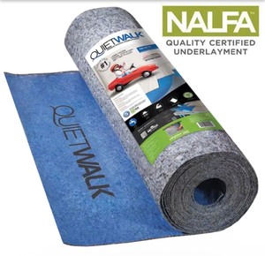 lot 60 image: 360 sq. ft. 6 ft. x 60 ft. x 3 mm Underlayment with Sound and Moisture Barrier for Laminate and Engineered Floors Retails $151