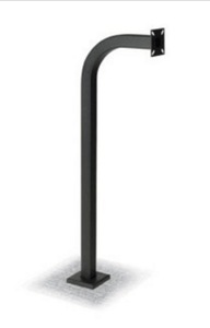 lot 59 image: Curb Mount Gooseneck - Gate Code Post - Professional Quality
