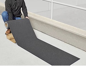 lot 11 image: Uline Anti-Slip Tape - 24 x 60, Black Retails $280