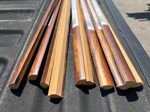 lot 101 image: Pergo Quarter Round Molding 94 - Bundle of 10 Pieces