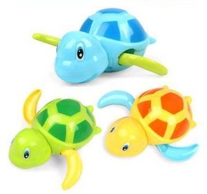 lot 20786 image: Syenll Baby Bath Toys 6 Pack Swimming Turtle