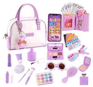lot 20788 image: GLUAAE 37 Pcs Kids Play Purse Pretend Makeup Set
