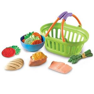 lot 20818 image: Learning Resources New Sprouts Healthy Dinner Play Food Set LER9742