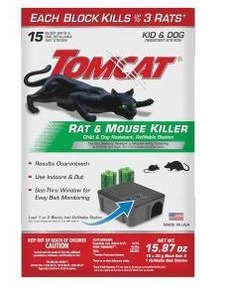 lot 20824 image: Tomcat Rat & Mouse Killer Refillable Station w 15 Bait Blocks